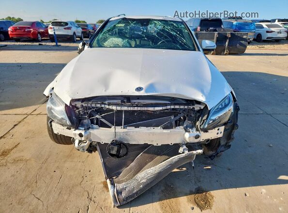 W1KWF8DB6MR653488 2021 MERCEDES-BENZ C White Դիմացի տեսք
