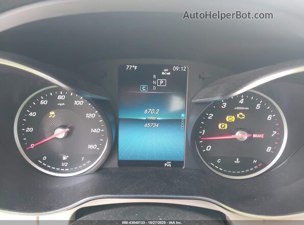 W1KWF8DB7LR572224 2020 MERCEDES-BENZ C-CLASS White Հետևի նստատեղերի տեսք