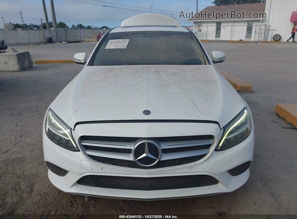 W1KWF8DB7LR572224 2020 MERCEDES-BENZ C-CLASS White Սալոնի հետևի տեսք