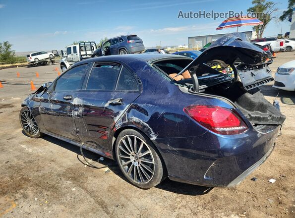 W1KWF8DB7LR601592 2020 MERCEDES-BENZ C Purple Tył lewy
