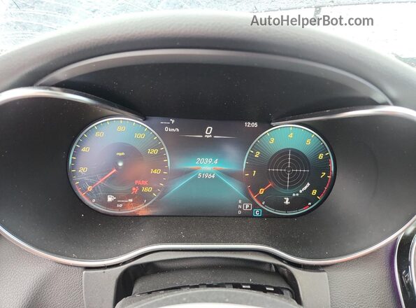 W1KWF8DB7LR601592 2020 MERCEDES-BENZ C Purple Widok zestawu wskaźników