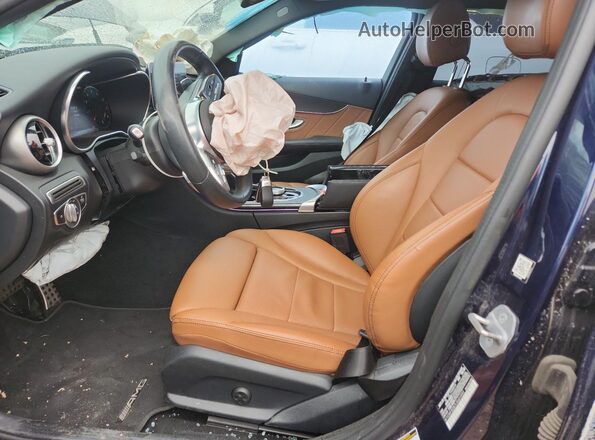 W1KWF8DB7LR601592 2020 MERCEDES-BENZ C Purple Widok wnętrza z przodu