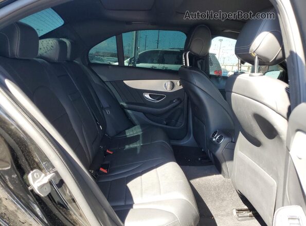 W1KWF8DB8LR603299 2020 MERCEDES-BENZ C Black Vista de los asientos traseros