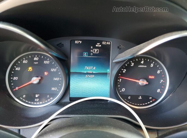 W1KWF8DB8LR603299 2020 MERCEDES-BENZ C Black Vista del cuadro de instrumentos