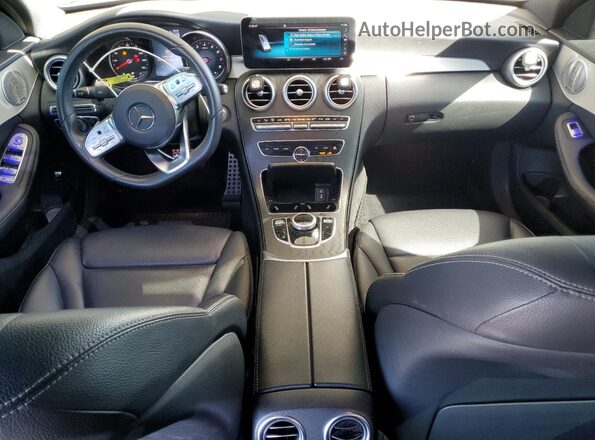 W1KWF8DB8LR603299 2020 MERCEDES-BENZ C Black Vista del salpicadero