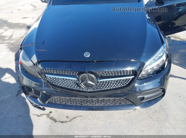 W1KWF8DB9MR634532 2021 MERCEDES-BENZ C-CLASS Black Դիմացի տեսք