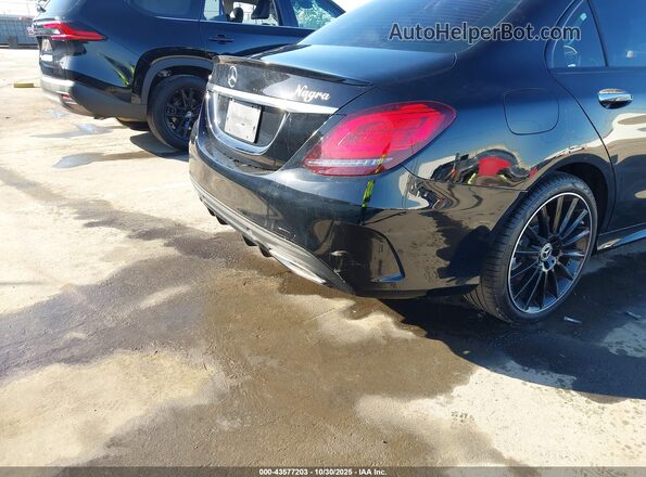W1KWF8DB9MR644705 2021 MERCEDES-BENZ C-CLASS Black Widok z przodu