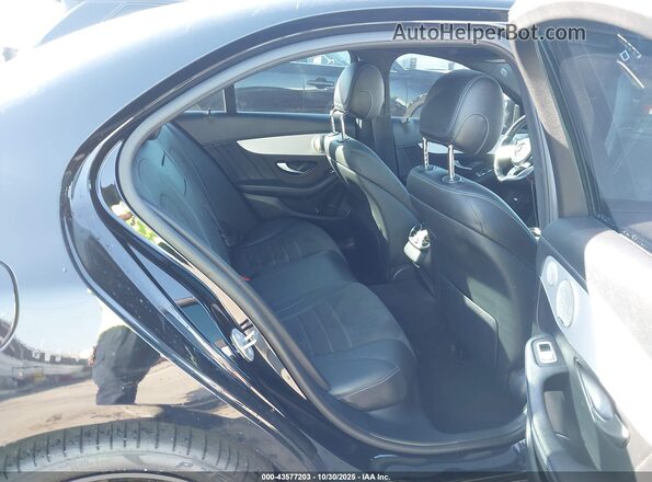 W1KWF8DB9MR644705 2021 MERCEDES-BENZ C-CLASS Black Widok naklejki z numerem VIN