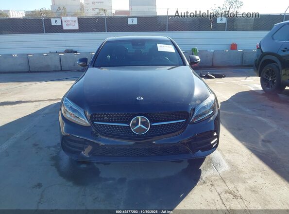 W1KWF8DB9MR644705 2021 MERCEDES-BENZ C-CLASS Black Widok zestawu wskaźników