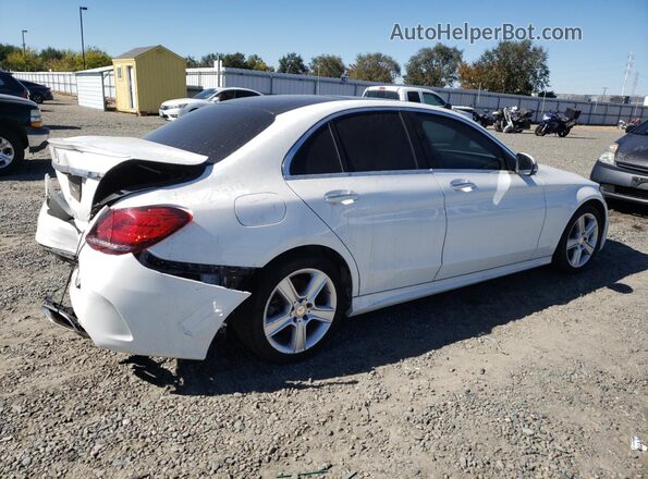 W1KWF8DBXMR632689 2021 MERCEDES-BENZ C White Tył prawy