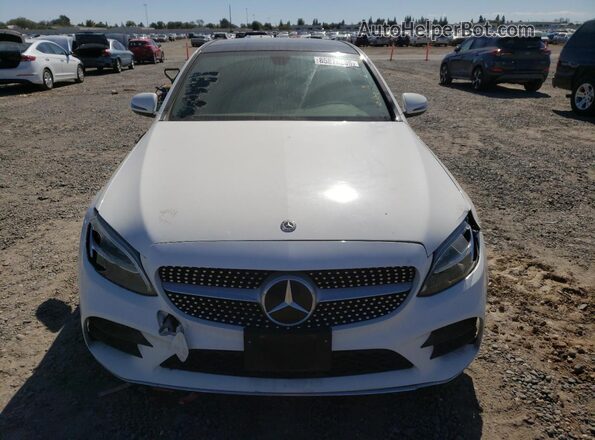 W1KWF8DBXMR632689 2021 MERCEDES-BENZ C White Widok z przodu