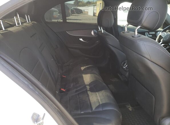 W1KWF8DBXMR632689 2021 MERCEDES-BENZ C White Widok tylnych siedzeń