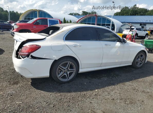 W1KWF8EB0MR626687 2021 MERCEDES-BENZ C White უკანა მარჯვენა