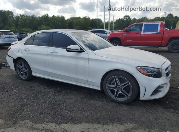 W1KWF8EB0MR626687 2021 MERCEDES-BENZ C White წინა მარჯვენა