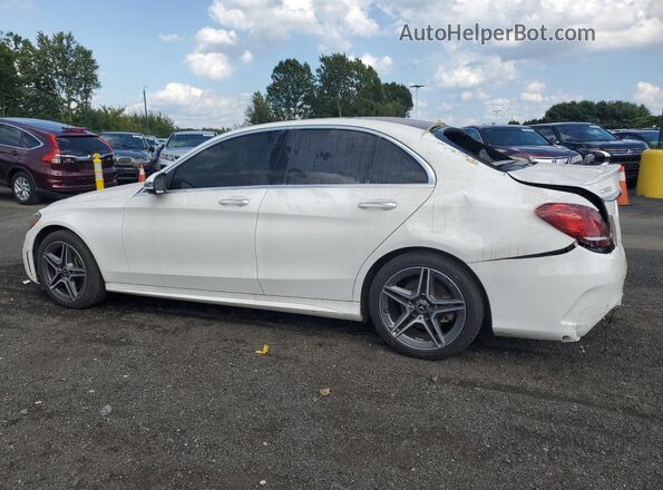 W1KWF8EB0MR626687 2021 MERCEDES-BENZ C White უკანა მარცხენა