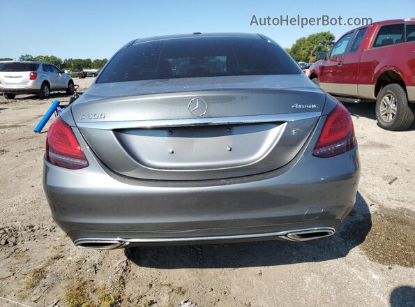 W1KWF8EB0MR633011 2021 MERCEDES-BENZ C Серый Вид сзади