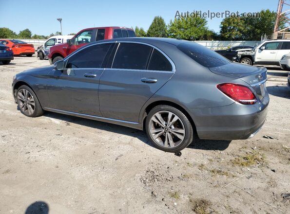 W1KWF8EB0MR633011 2021 MERCEDES-BENZ C Серый Задняя левая четверть
