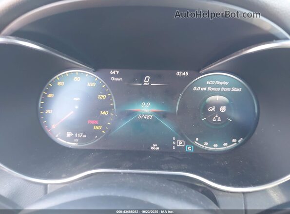 W1KWF8EB0MR648981 2021 MERCEDES-BENZ C-CLASS Silver Widok tylnych siedzeń