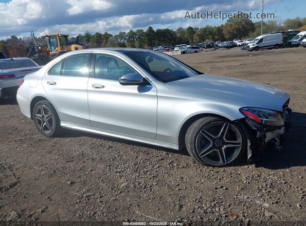 W1KWF8EB0MR648981 2021 MERCEDES-BENZ C-CLASS Silver Widok wnętrza 360 stopni