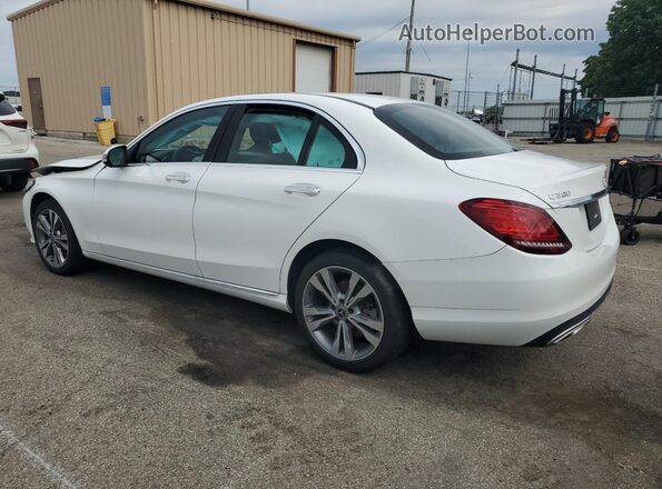 W1KWF8EB2LR580990 2020 MERCEDES-BENZ C White Rear left