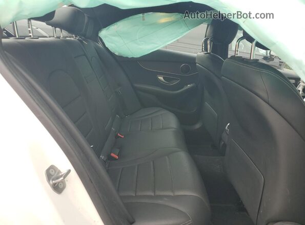W1KWF8EB2LR580990 2020 MERCEDES-BENZ C White Rear seats view