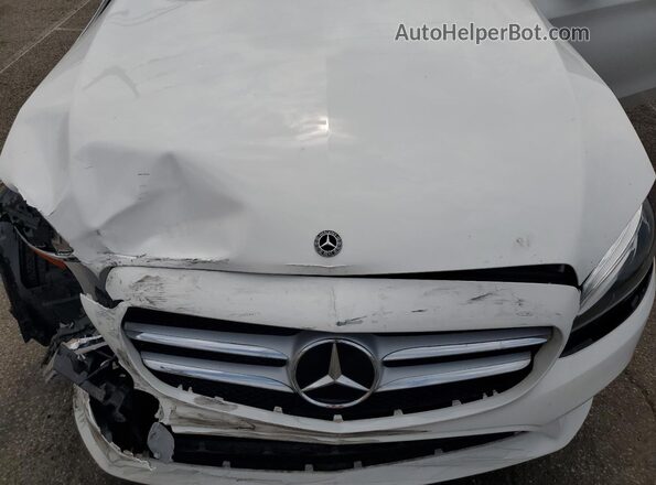 W1KWF8EB2LR580990 2020 MERCEDES-BENZ C White Rear interior view