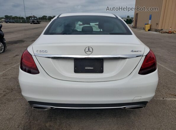 W1KWF8EB2LR580990 2020 MERCEDES-BENZ C White Rear view