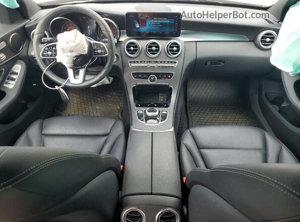 W1KWF8EB2LR580990 2020 MERCEDES-BENZ C White Dashboard view