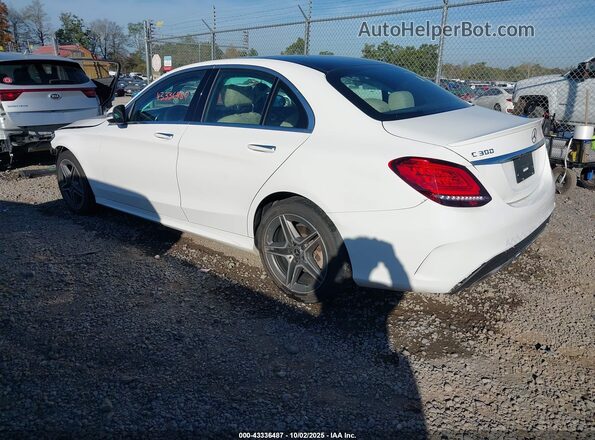W1KWF8EB2LR581976 2020 MERCEDES-BENZ C-CLASS White Задня ліва чверть
