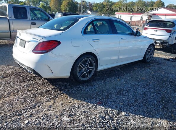 W1KWF8EB2LR581976 2020 MERCEDES-BENZ C-CLASS White Задня права чверть