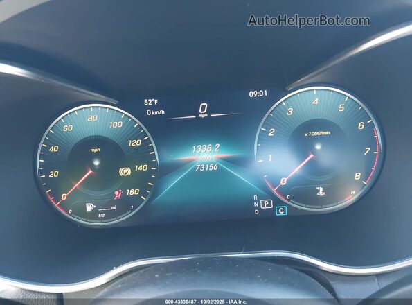 W1KWF8EB2LR581976 2020 MERCEDES-BENZ C-CLASS White Вид задніх сидінь