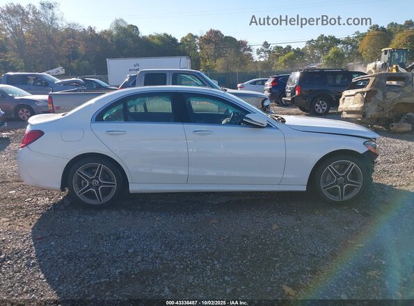 W1KWF8EB2LR581976 2020 MERCEDES-BENZ C-CLASS White Вид задньої частини салону