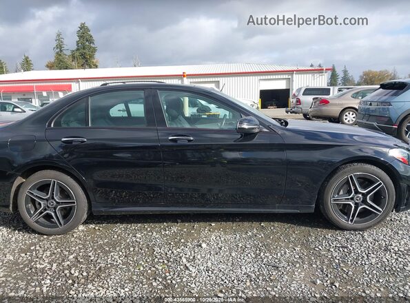 W1KWF8EB2LR597188 2020 MERCEDES-BENZ C-CLASS Black უკანა სალონის ხედი