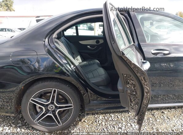 W1KWF8EB2LR597188 2020 MERCEDES-BENZ C-CLASS Black VIN კოდის სტიკერის ხედი