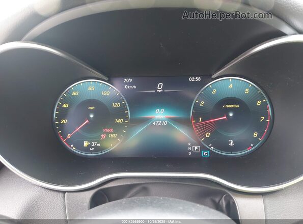 W1KWF8EB2LR597188 2020 MERCEDES-BENZ C-CLASS Black უკანა სავარძლების ხედი