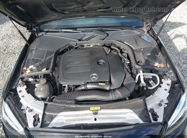 W1KWF8EB2LR597188 2020 MERCEDES-BENZ C-CLASS Black უკანა ხედი