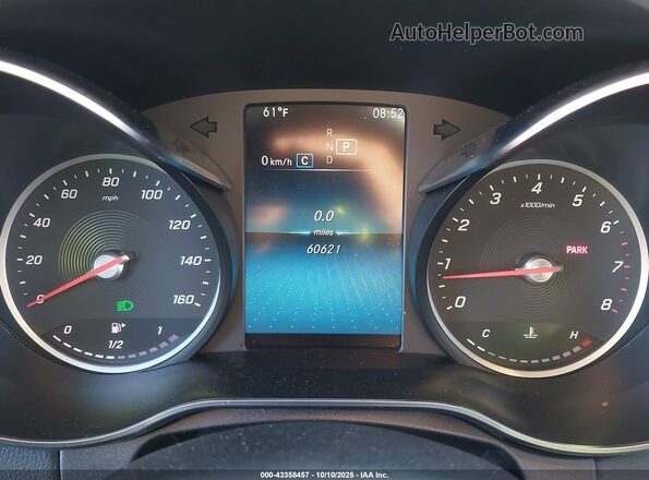 W1KWF8EB3LR575975 2020 MERCEDES-BENZ C-CLASS Blue Vista de los asientos traseros