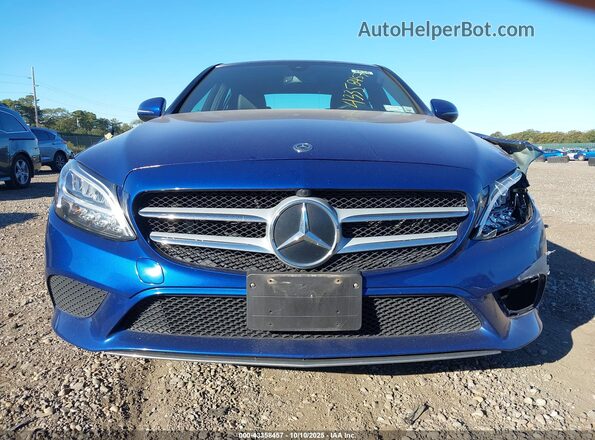 W1KWF8EB3LR575975 2020 MERCEDES-BENZ C-CLASS Blue Vista del cuadro de instrumentos