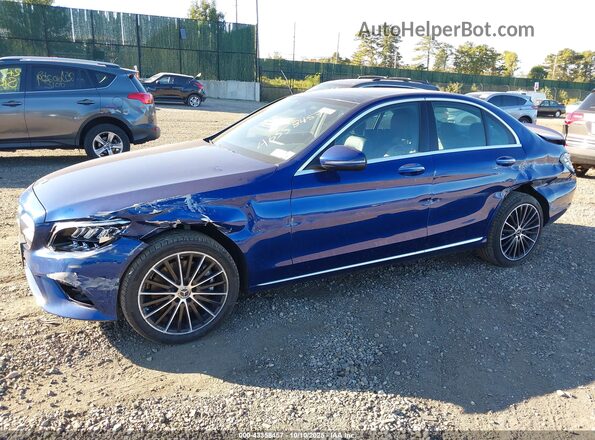 W1KWF8EB3LR575975 2020 MERCEDES-BENZ C-CLASS Blue Vista frontal