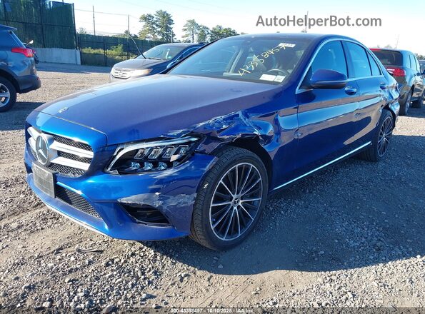 W1KWF8EB3LR575975 2020 MERCEDES-BENZ C-CLASS Blue Vista tres cuartos delantera izquierda
