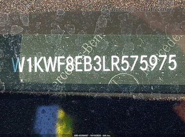 W1KWF8EB3LR575975 2020 MERCEDES-BENZ C-CLASS Blue 