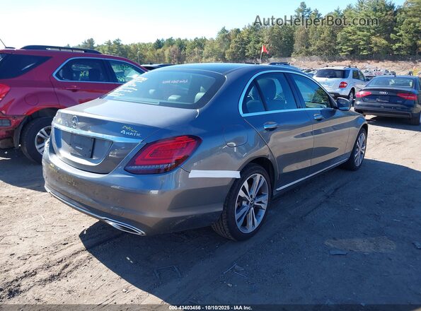 W1KWF8EB7LR599941 2020 MERCEDES-BENZ C-CLASS Gray Rear right