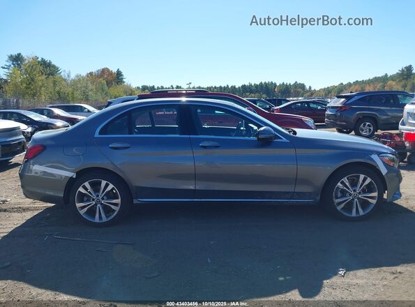 W1KWF8EB7LR599941 2020 MERCEDES-BENZ C-CLASS Gray Rear interior view