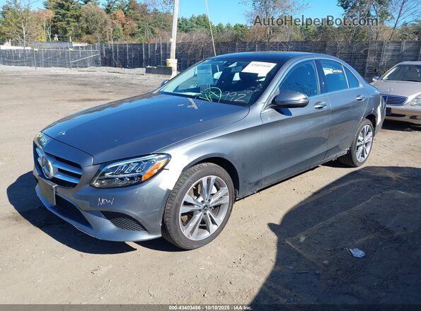 W1KWF8EB7LR599941 2020 MERCEDES-BENZ C-CLASS Gray Front left