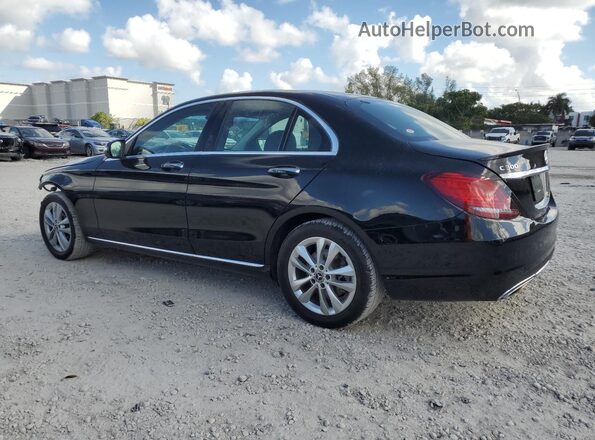 W1KWF8EBXMR619620 2021 MERCEDES-BENZ C Черный Задняя левая четверть