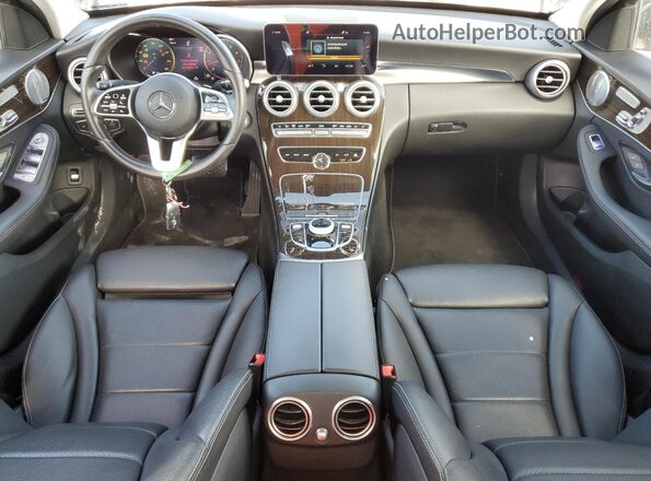 W1KWF8EBXMR619620 2021 MERCEDES-BENZ C Черный Вид панели приборов