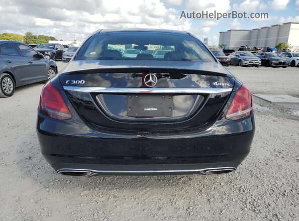 W1KWF8EBXMR619620 2021 MERCEDES-BENZ C Черный Вид сзади