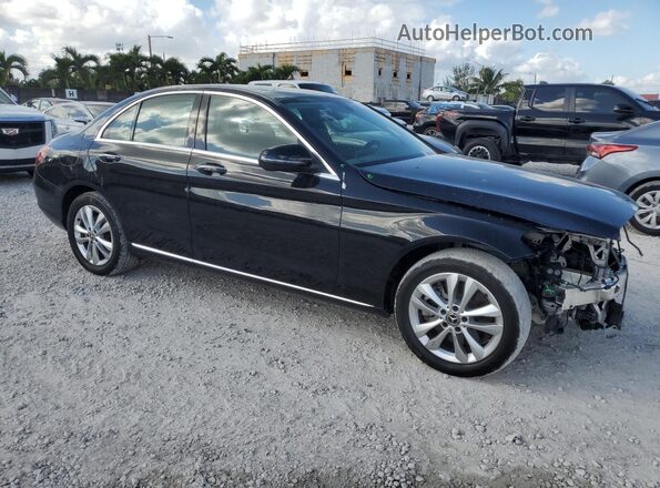 W1KWF8EBXMR619620 2021 MERCEDES-BENZ C Черный Передняя правая четверть