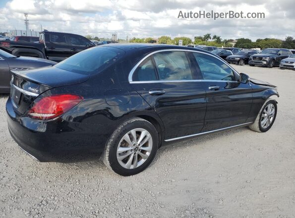 W1KWF8EBXMR619620 2021 MERCEDES-BENZ C Черный Задняя правая четверть