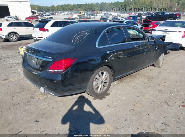W1KWF8EBXMR648227 2021 MERCEDES-BENZ C-CLASS Черный Задняя правая четверть